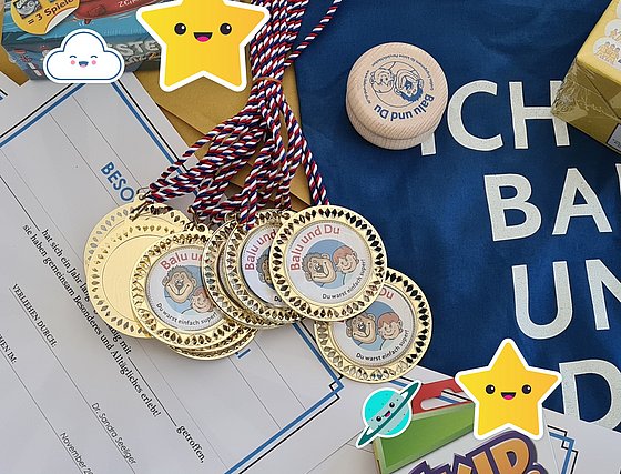 Ein Abschiedsgruß an die Kinder des Projekts