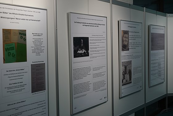 Plakate der Studierenden